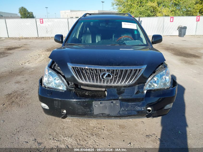 2009 Lexus Rx 350 350 VIN: JTJHK31U692057849 Lot: 40384635