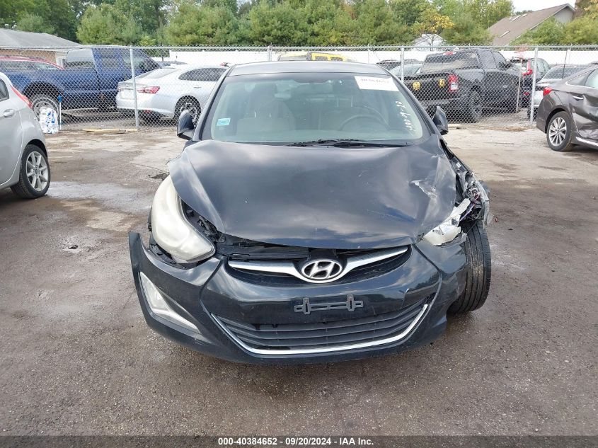 KMHDH4AE0EU088619 2014 Hyundai Elantra Se