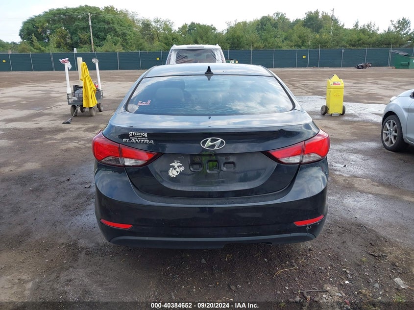 KMHDH4AE0EU088619 2014 Hyundai Elantra Se