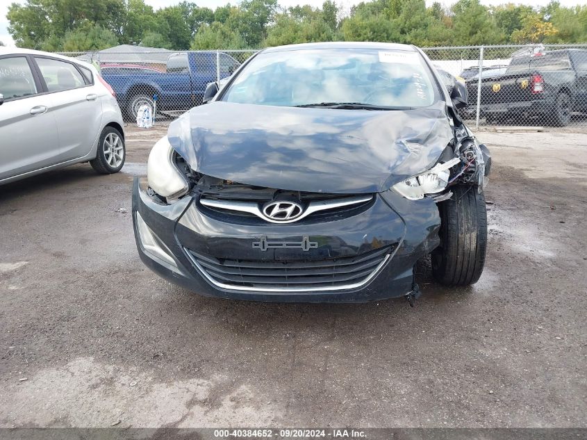 KMHDH4AE0EU088619 2014 Hyundai Elantra Se