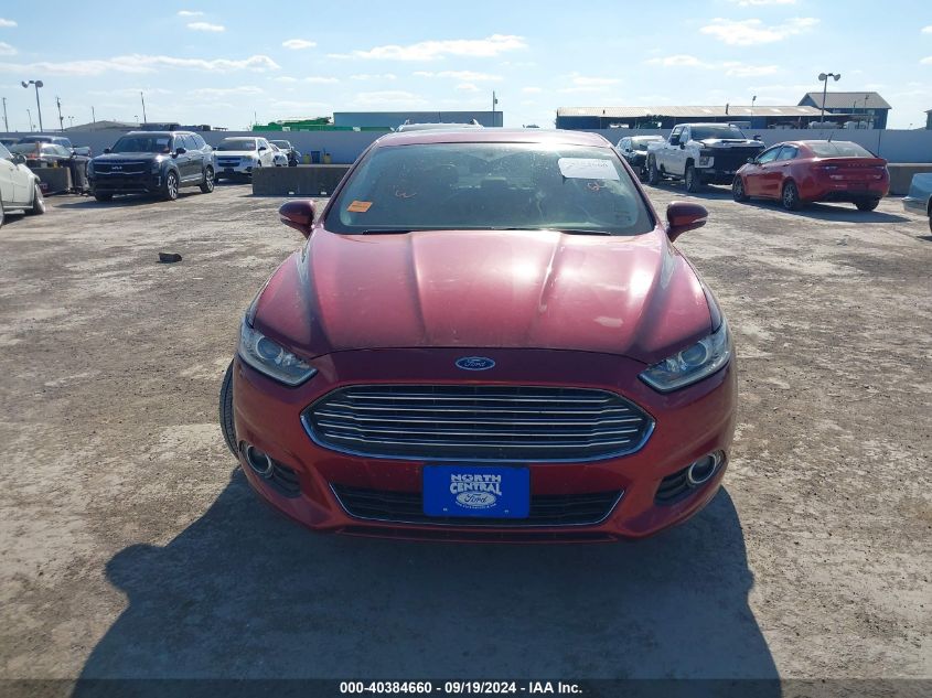 2013 Ford Fusion Titanium VIN: 3FA6P0K96DR141457 Lot: 40384660