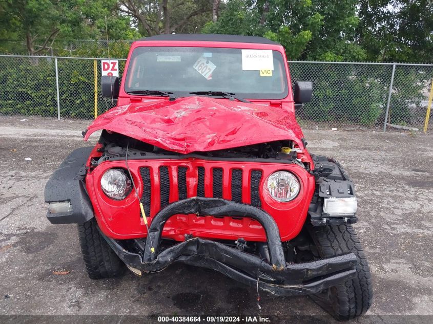 2020 Jeep Wrangler Unlimited Sport S 4X4 VIN: 1C4HJXDG4LW109658 Lot: 40384664