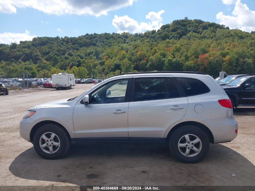 2008 Hyundai Santa Fe Gls VIN: 5NMSG13D68H165426 Lot: 40384669