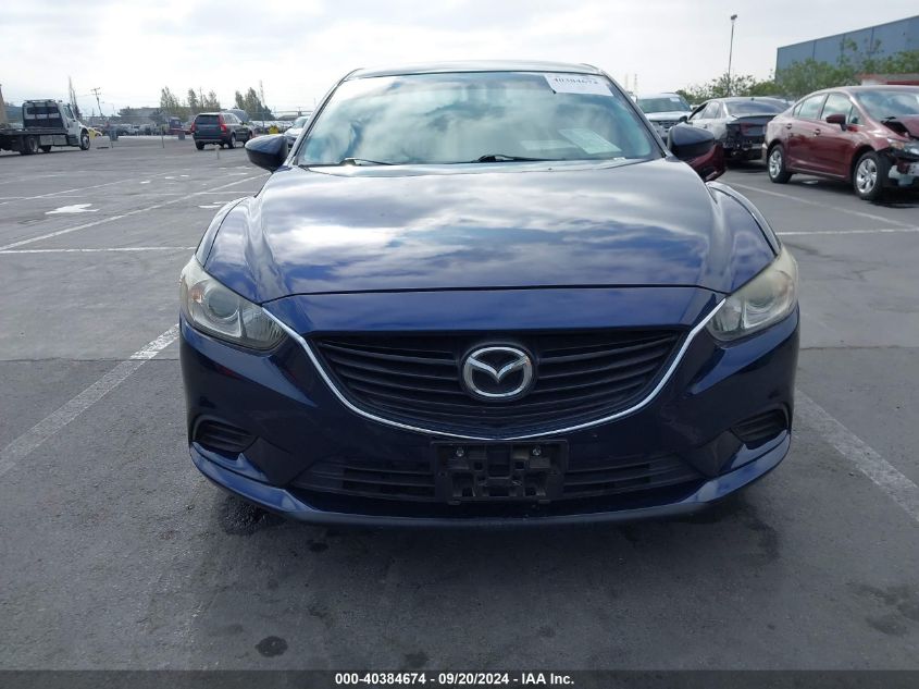 2016 Mazda Mazda6 I Touring VIN: JM1GJ1V59G1433097 Lot: 40384674