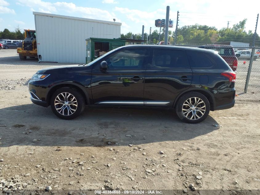 2017 Mitsubishi Outlander Es VIN: JA4AD2A33HZ035324 Lot: 40384688