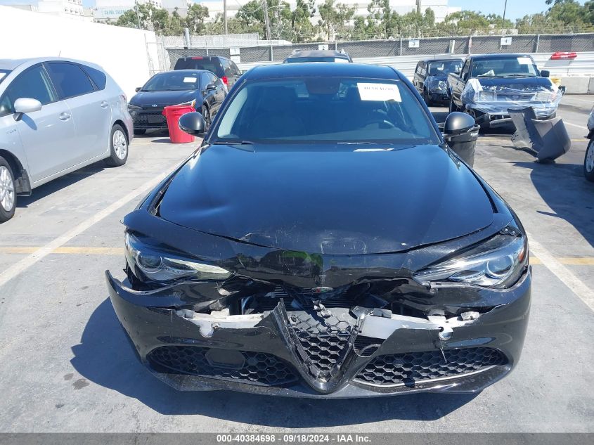 2019 Alfa Romeo Giulia Rwd VIN: ZARFAMAN0K7622431 Lot: 40384698