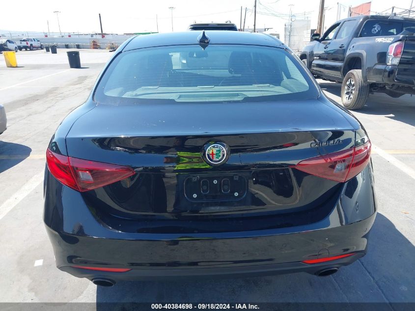 2019 Alfa Romeo Giulia Rwd VIN: ZARFAMAN0K7622431 Lot: 40384698