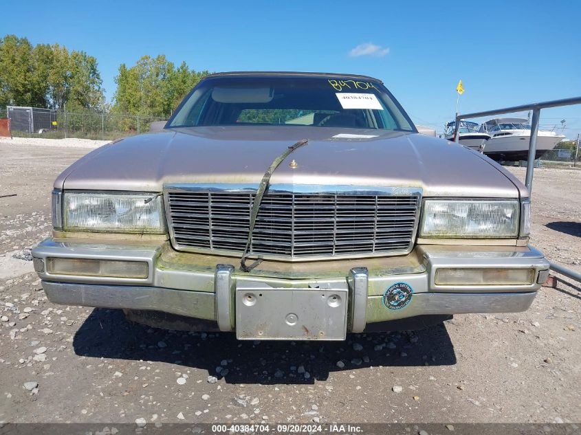 1991 Cadillac Deville VIN: 1G6CD53B7M4252759 Lot: 40384704