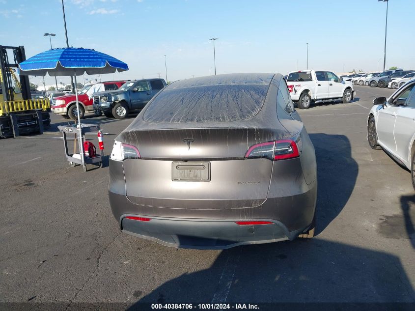 2020 Tesla Model Y Long Range Dual Motor All-Wheel Drive VIN: 5YJYGDEE7LF031908 Lot: 40384706