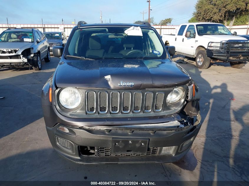 2017 Jeep Renegade Sport Fwd VIN: ZACCJAAB9HPF42218 Lot: 40384722