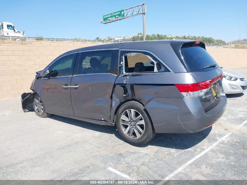 2016 Honda Odyssey Touring/Touring Elite VIN: 5FNRL5H94GB083281 Lot: 40384757