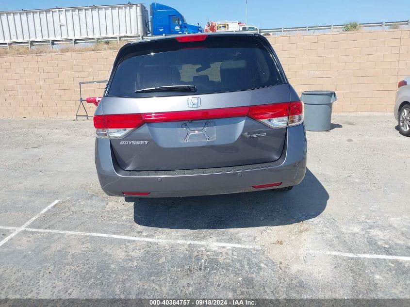 5FNRL5H94GB083281 2016 Honda Odyssey Touring/Touring Elite