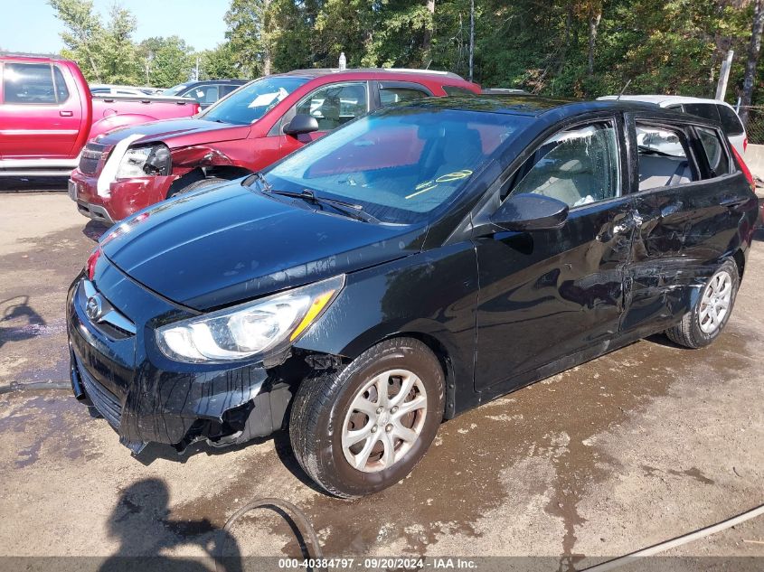 2013 Hyundai Accent Gs VIN: KMHCT5AE5DU132760 Lot: 40384797