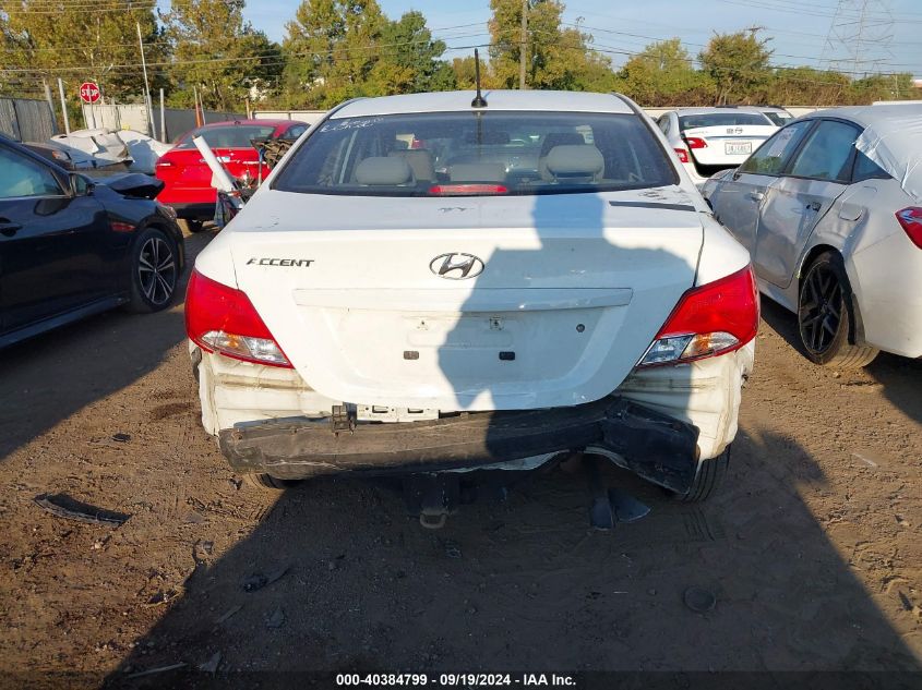 2016 Hyundai Accent Se VIN: KMHCT4AE3GU051514 Lot: 40384799