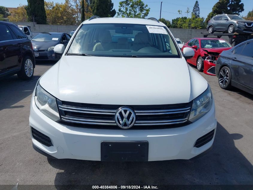 2017 VOLKSWAGEN TIGUAN 2.0T S - WVGAV7AX4HW509944