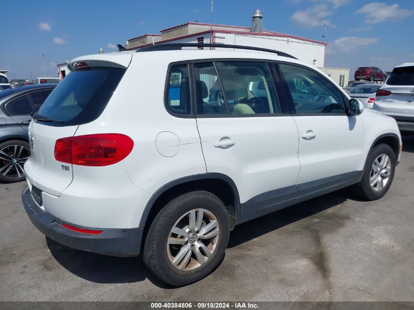 2017 VOLKSWAGEN TIGUAN 2.0T S - WVGAV7AX4HW509944