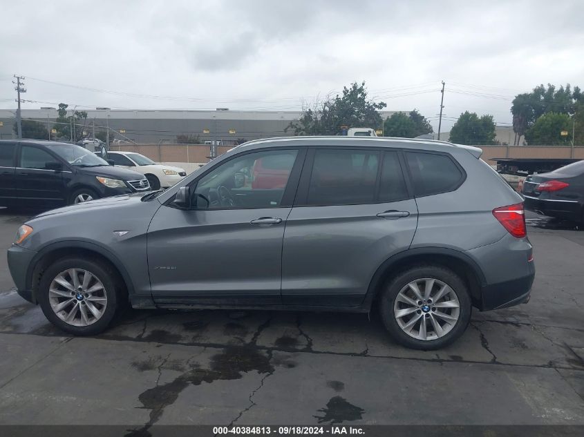 2013 BMW X3 xDrive28I VIN: 5UXWX9C52D0A14104 Lot: 40384813