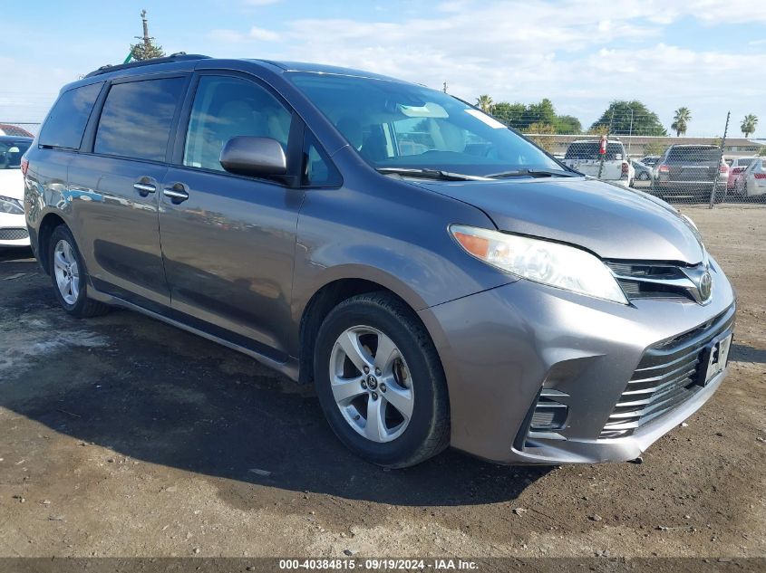 2020 Toyota Sienna Le VIN: 5TDKZ3DC1LS033000 Lot: 40384815