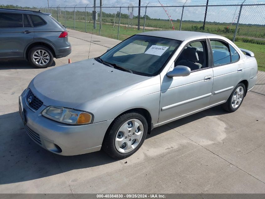 2003 Nissan Sentra Gxe VIN: 3N1CB51D13L696268 Lot: 40384830