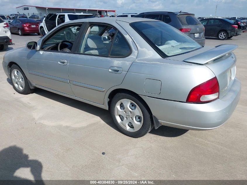 2003 Nissan Sentra Gxe VIN: 3N1CB51D13L696268 Lot: 40384830