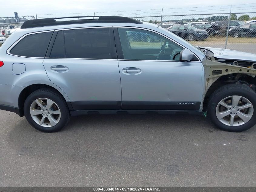 2013 Subaru Outback 2.5I Premium VIN: 4S4BRCBC1D3239337 Lot: 40384874