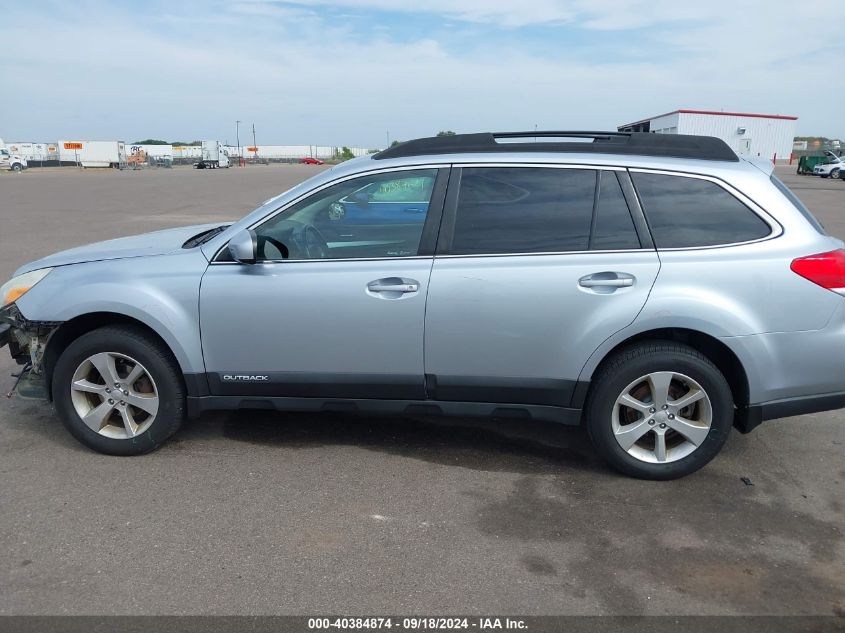 2013 Subaru Outback 2.5I Premium VIN: 4S4BRCBC1D3239337 Lot: 40384874