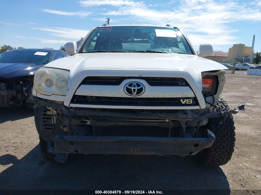 2007 Toyota 4Runner Limited V8 VIN: JTEBT17R970065512 Lot: 40384879