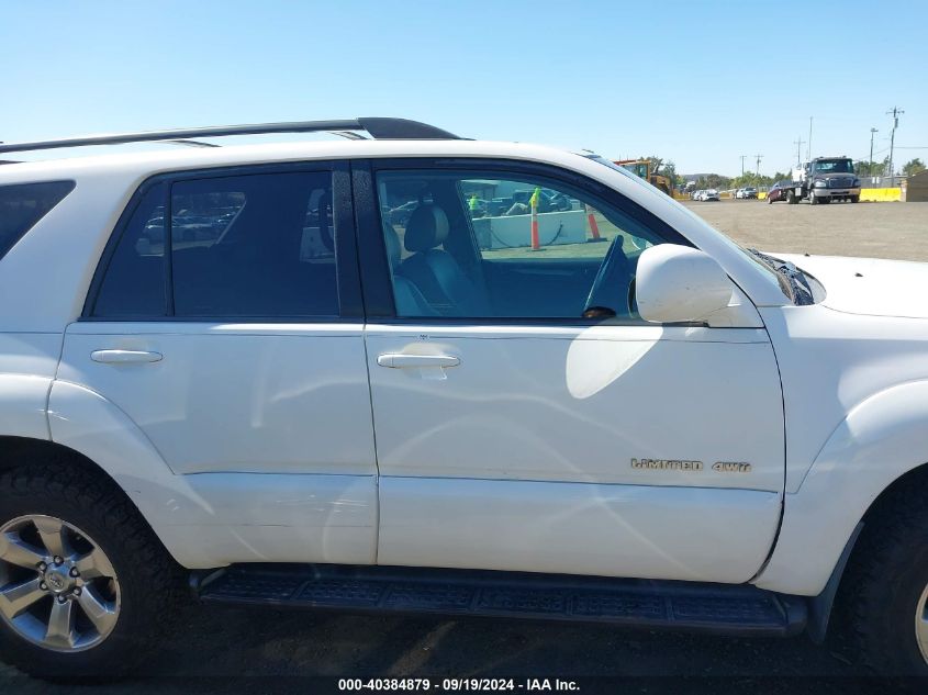 2007 Toyota 4Runner Limited V8 VIN: JTEBT17R970065512 Lot: 40384879