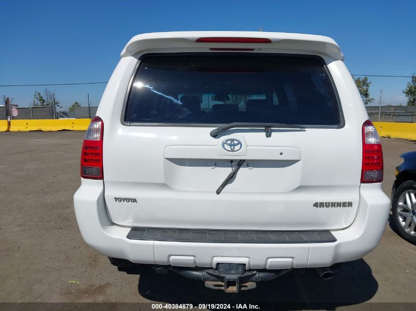 2007 Toyota 4Runner Limited V8 VIN: JTEBT17R970065512 Lot: 40384879