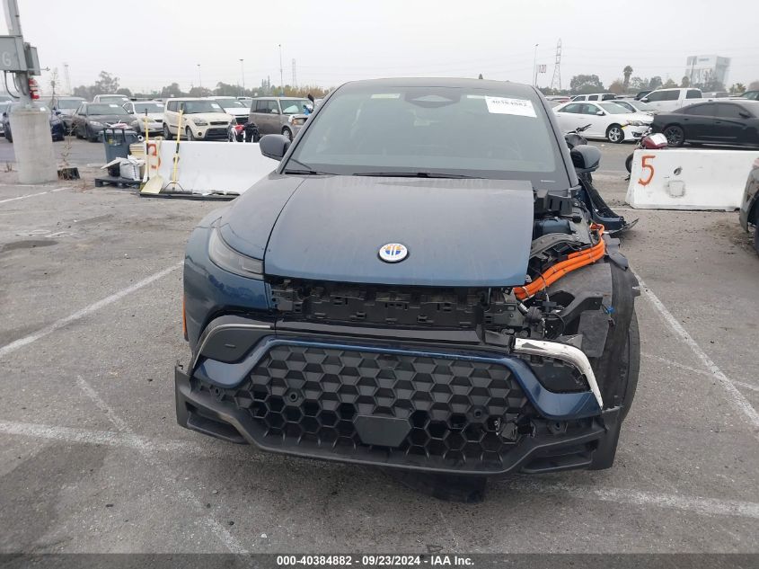 2023 FISKER OCEAN VIN: VCF1ZBU27PG002220