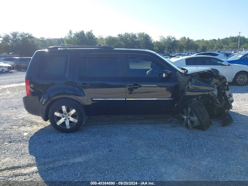 2013 Honda Pilot Touring VIN: 5FNYF4H94DB032128 Lot: 40384890