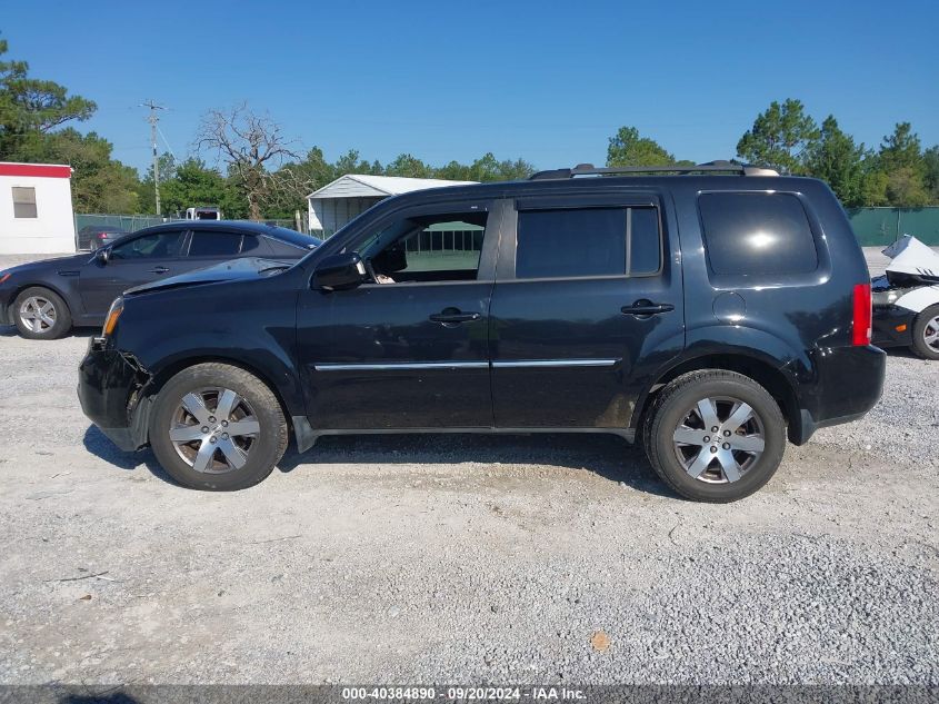 2013 Honda Pilot Touring VIN: 5FNYF4H94DB032128 Lot: 40384890