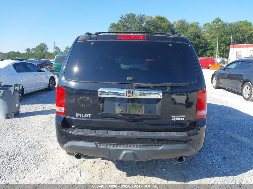 2013 Honda Pilot Touring VIN: 5FNYF4H94DB032128 Lot: 40384890