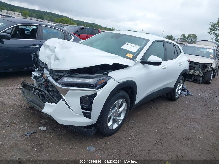 VIN KL77LFEP2SC003267 2025 Chevrolet Trax, Fwd Ls no.2