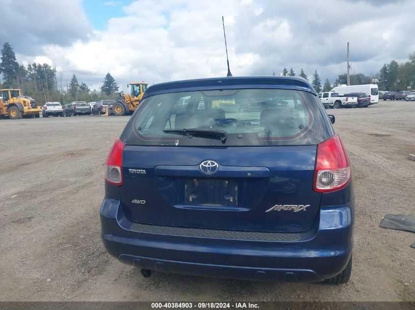 2T1LR32E74C208708 2004 Toyota Matrix Standard