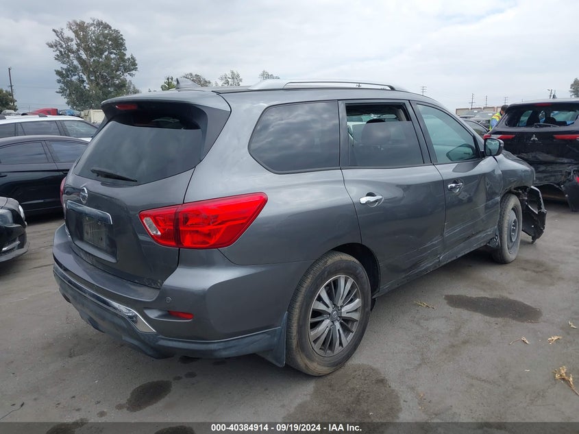 VIN 5N1DR2MN8KC636350 2019 NISSAN PATHFINDER S