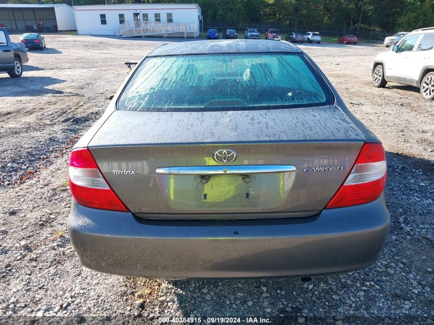 4T1BE32K82U531707 2002 Toyota Camry Le