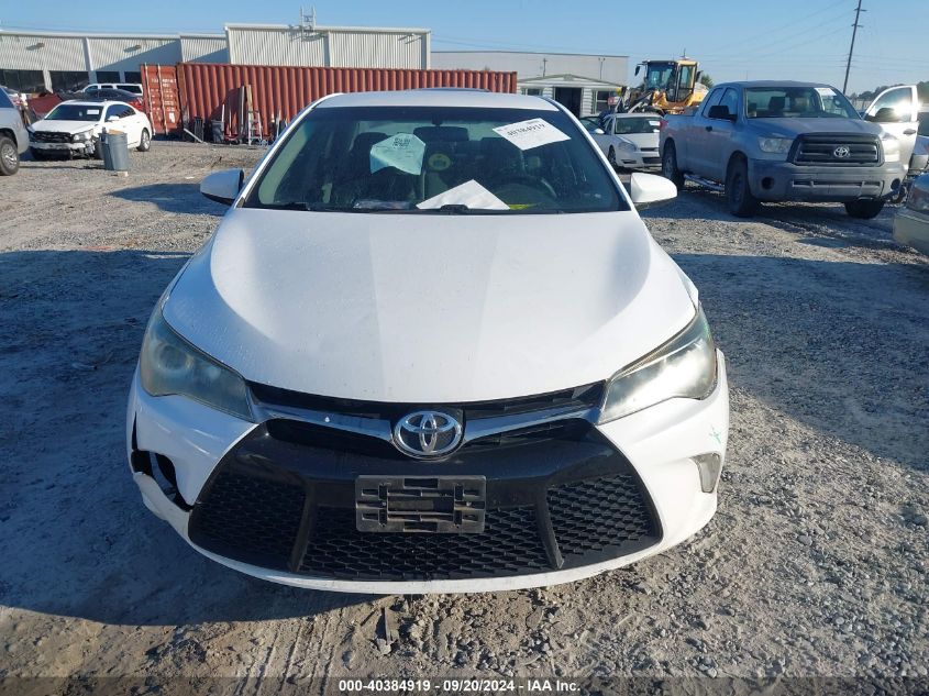 2015 Toyota Camry Se VIN: 4T1BF1FK5FU111016 Lot: 40384919