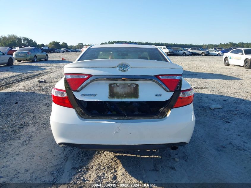 2015 Toyota Camry Se VIN: 4T1BF1FK5FU111016 Lot: 40384919