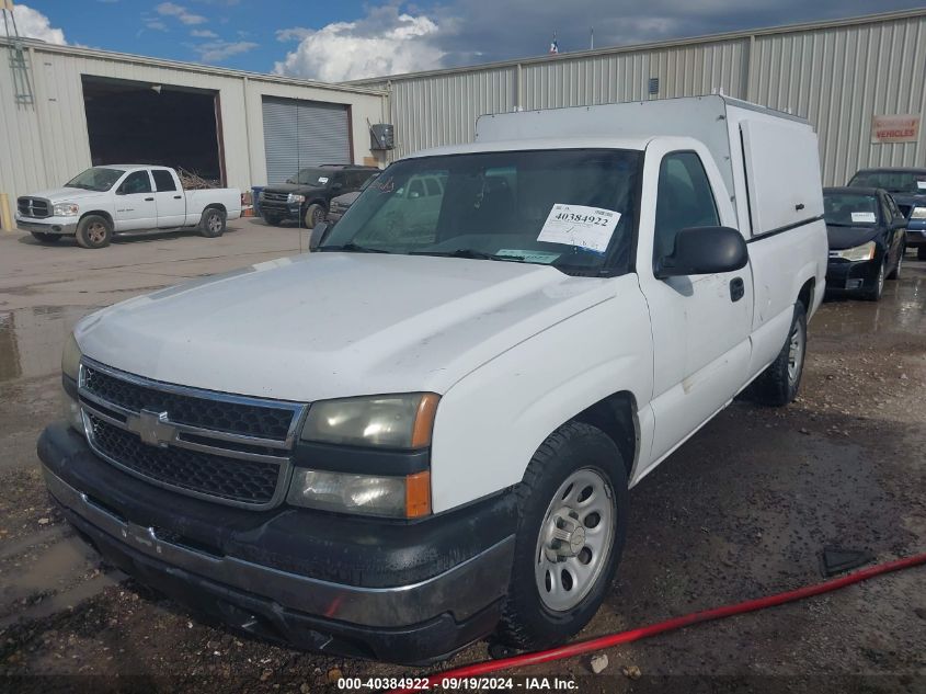 2006 Chevrolet Silverado 1500 Work Truck VIN: 3GCEC14X36G145452 Lot: 40384922