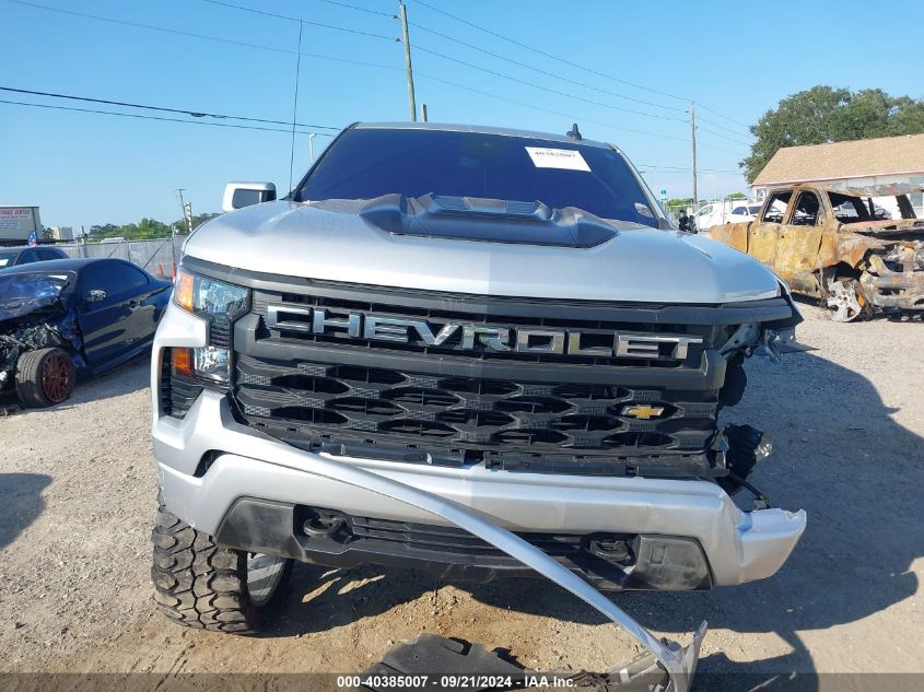 2022 Chevrolet Silverado 1500 2Wd Short Bed Custom VIN: 1GCPABEK9NZ571524 Lot: 40385007