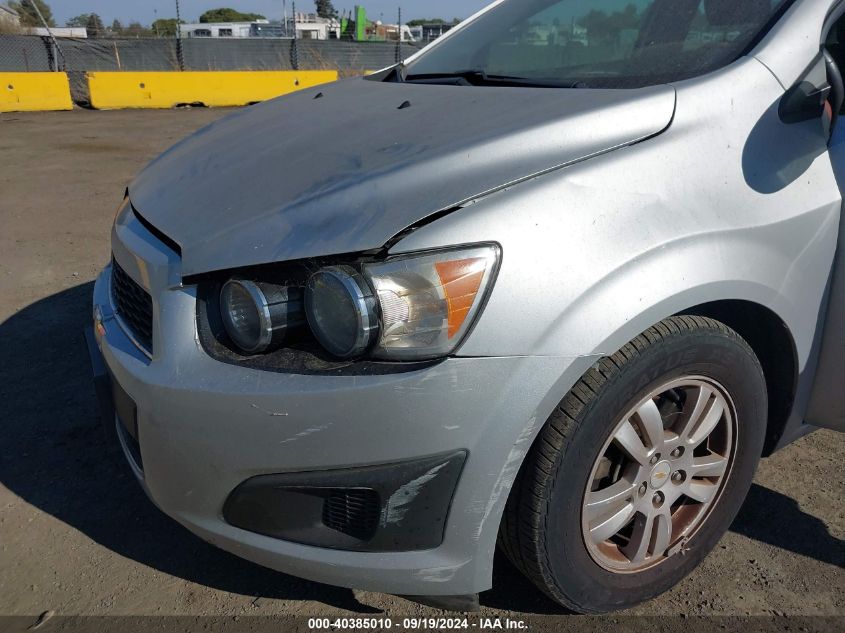 2012 Chevrolet Sonic 2Lt VIN: 1G1JC6SH0C4143635 Lot: 40385010