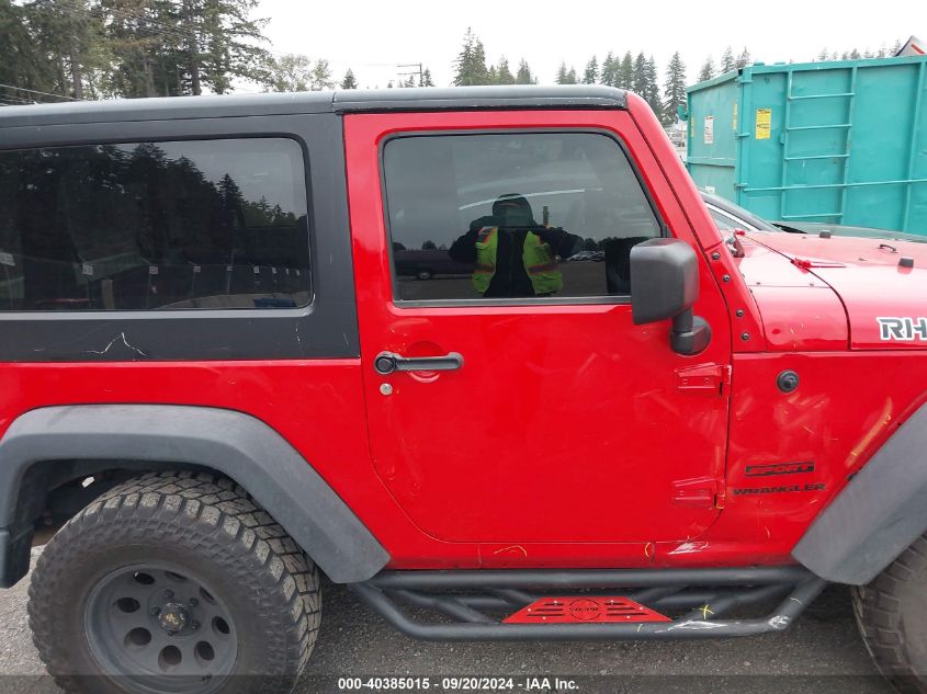 2017 Jeep Wrangler Sport 4X4 VIN: 1C4AJWAG3HL754861 Lot: 40385015