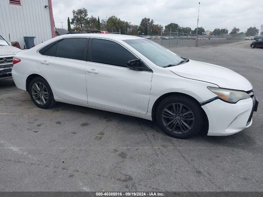 2015 Toyota Camry Se VIN: 4T1BF1FK8FU114959 Lot: 40385016