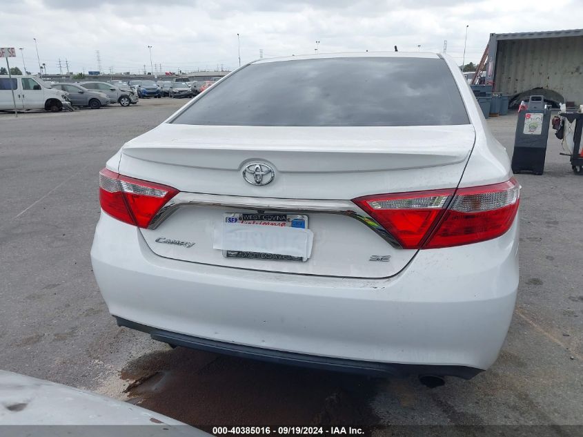 2015 Toyota Camry Se VIN: 4T1BF1FK8FU114959 Lot: 40385016