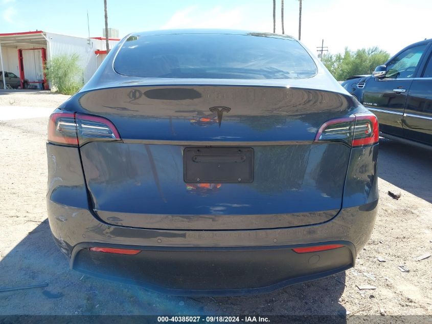 2021 Tesla Model Y Long Range Dual Motor All-Wheel Drive VIN: 5YJYGDEE9MF062191 Lot: 40385027