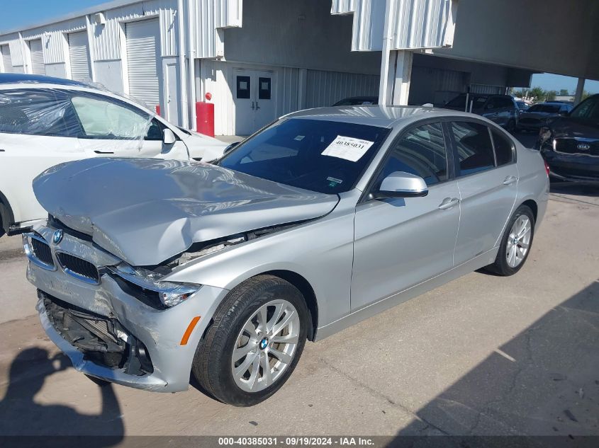 2016 BMW 320I VIN: WBA8E1G53GNU10068 Lot: 40385031