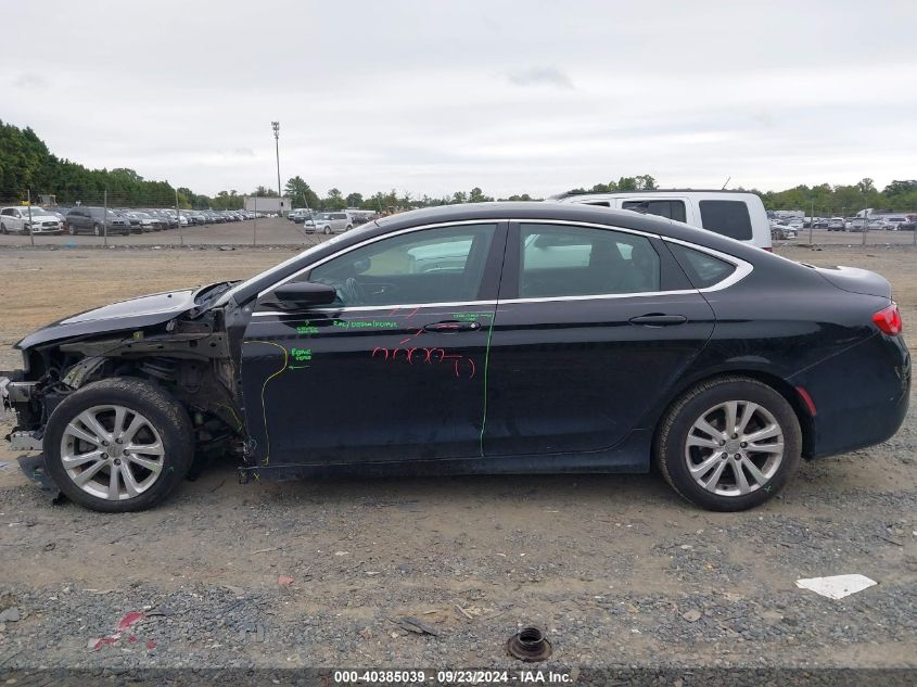 2017 Chrysler 200 Limited VIN: 1C3CCCABXHN508520 Lot: 40385039