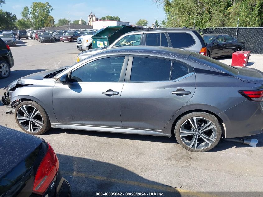 2021 Nissan Sentra Sr Xtronic Cvt VIN: 3N1AB8DV0MY242028 Lot: 40385042