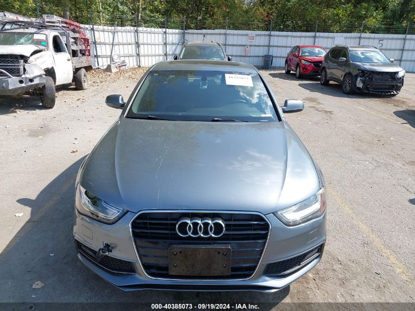 2016 Audi A4 2.0T Premium VIN: WAUAFAFLXGN003301 Lot: 40385073